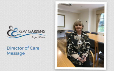 Director of Care Message – Cathrine Klomp